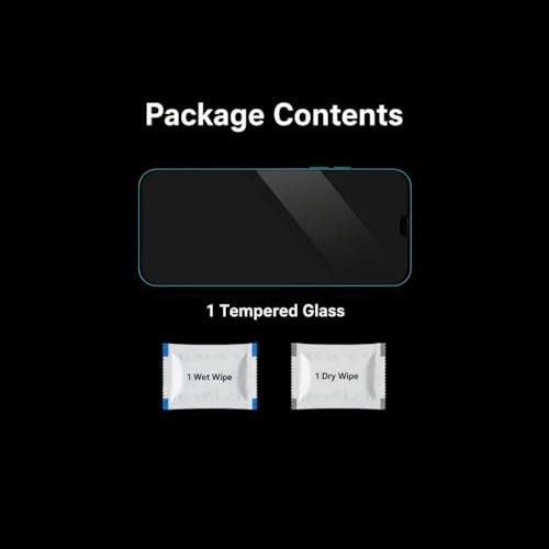 Autopulsse Tempered Glass for Mobile | Full Screen Protector Guard for iPhone (Pack of 2) (Iphone 14/14 Pro)