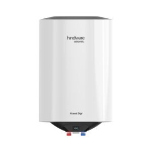 Hindware smart appliances Xceed Digi 15L, 2Kw, Glasslined Coated Tank, Storage Water Heater, White