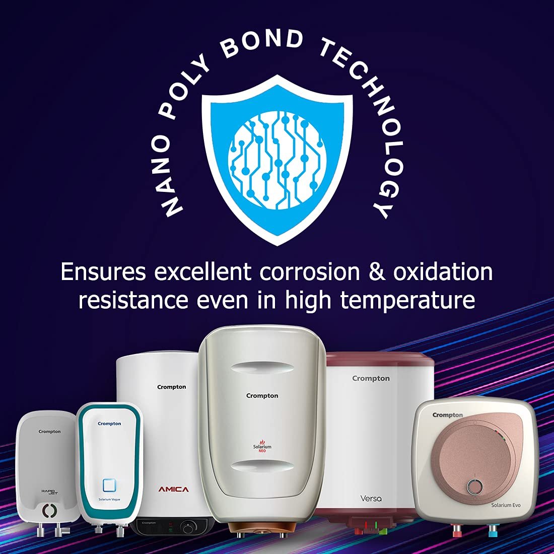 Crompton Arno Neo 10-L 5 Star Rated Storage Water Heater with Advanced 3 Level Safety National Energy Conservation Award Winner 2023
